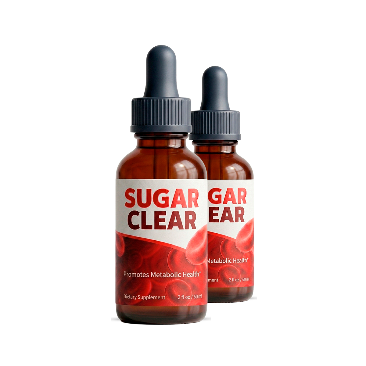 SugarClear 2 Bottles package